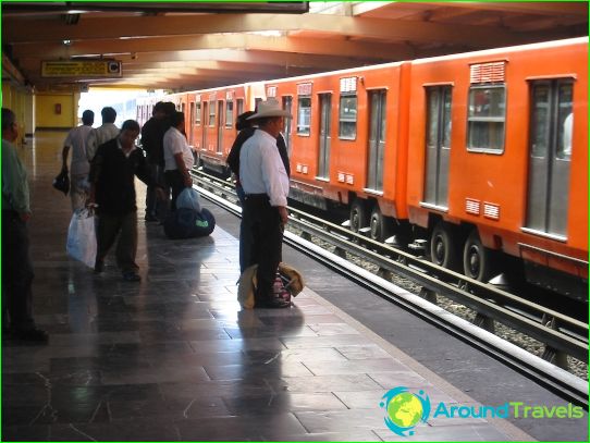 مترو مكسيكو سيتي: الخريطة ، الصورة ، الوصف