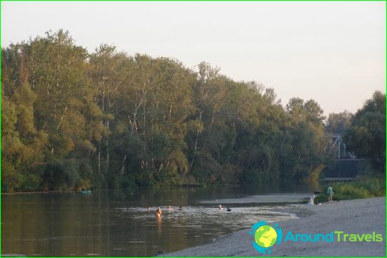 Beaches in Poltava