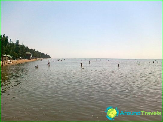 The beaches of Mariupol