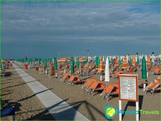Pláže v Rimini