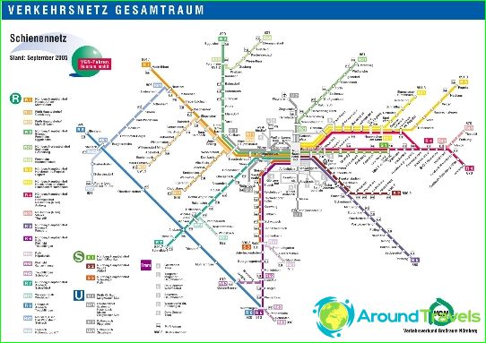 Nuremberg metro: map, photo, description