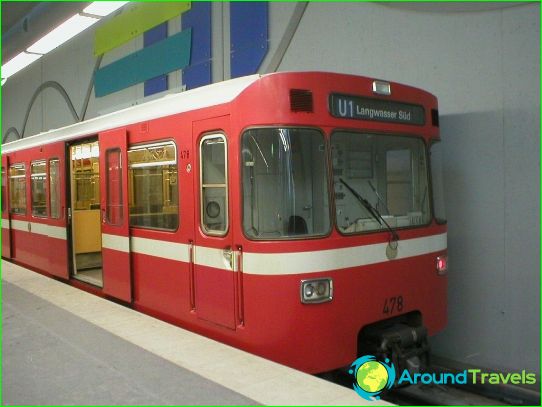 Metro Nuremberg: karta, foto, beskrivning
