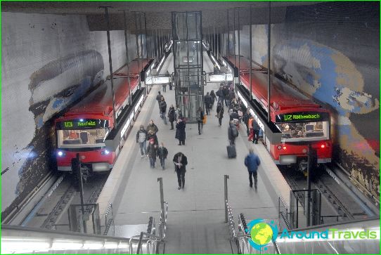 Metro Nuremberg: karta, foto, beskrivning