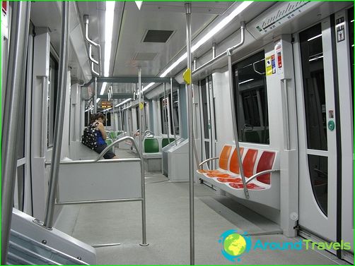 مترو إشبيلية: مخطط ، صورة ، وصف