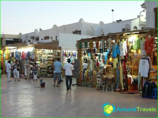 Sharm el-Sheikh shopping centers and markets