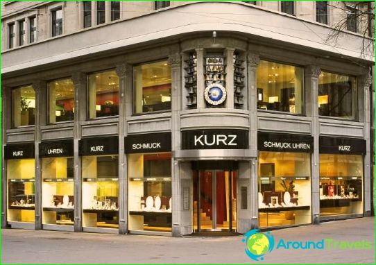 Geschäfte und Boutiquen von Zürich