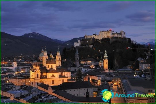 Blick auf Salzburg und die Hohensalzburg
