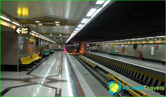 Tehran metro: diagram, photo, description