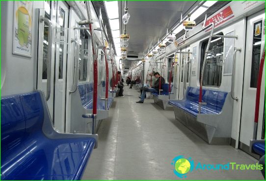 Tehran metro: diagram, photo, description