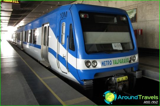 Metro Valparaiso: схема, снимка, описание
