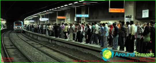 Metro Kairo: Schema, Foto, Beschreibung
