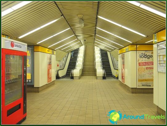Metro w Newcastle: schemat, zdjęcie, opis