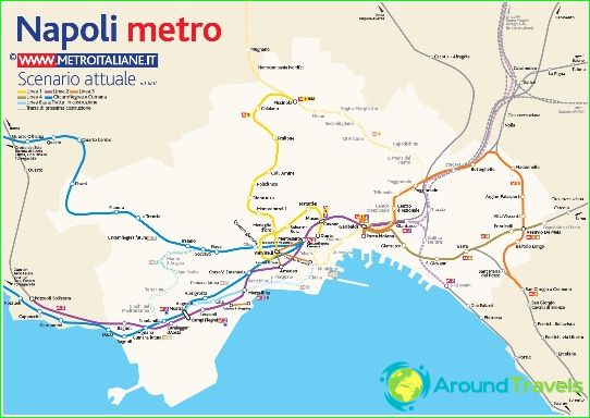 Metro w Neapolu: schemat, zdjęcie, opis