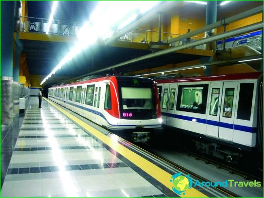 Metro Santo Domingo: schemat, zdjęcie, opis