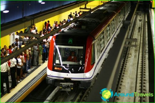 Metro Santo Domingo: schemat, zdjęcie, opis