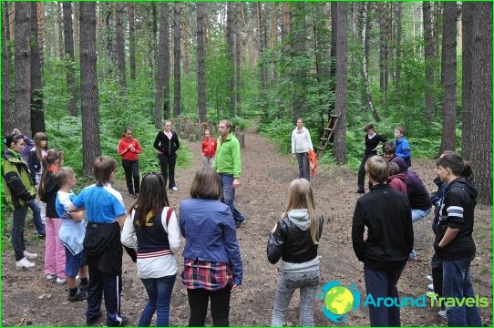 Children's camps in the Moscow region