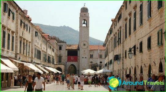 Boutiques et centres commerciaux de Dubrovnik