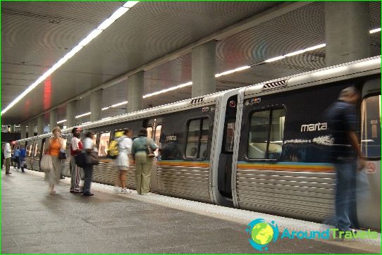 مترو أتلانتا: رسم تخطيطي ، صورة ، وصف