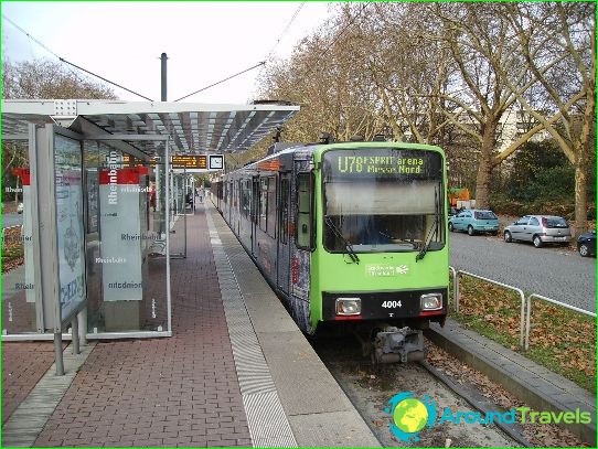 Düsseldorf Metrosu: diyagram, fotoğraf, açıklama