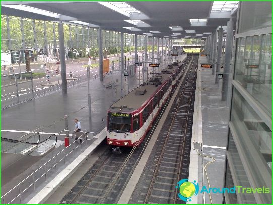 Dusseldorf Metro: diagram, foto, beskrivning
