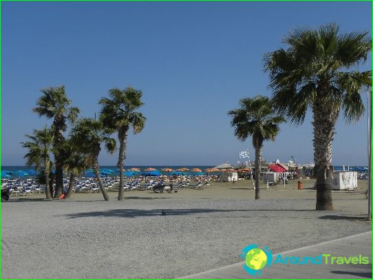 Pláže v Larnace