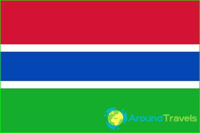 Gambia Flagge