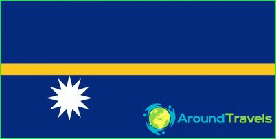 Flagget til Nauru