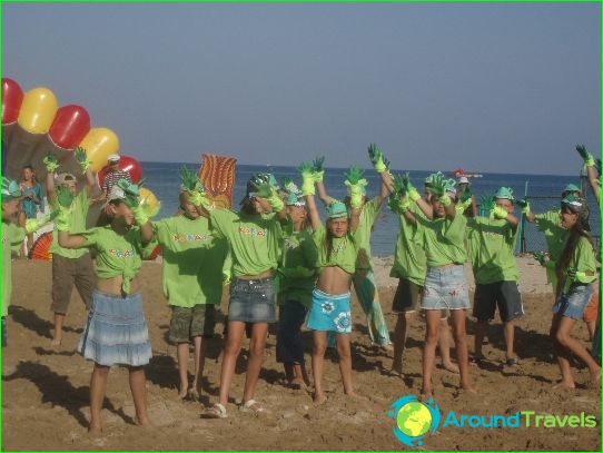 Camps pour enfants à Eupatoriya