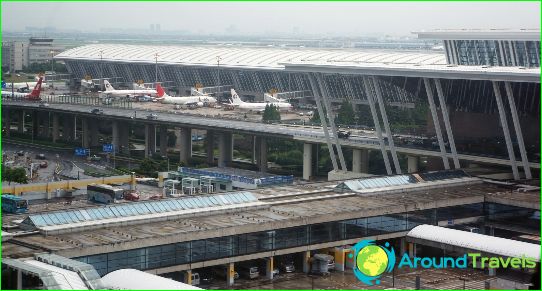 Flughafen in Shanghai