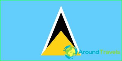 Vlag van Saint Lucia