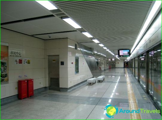 Metro w Shenzhen: schemat, zdjęcie, opis