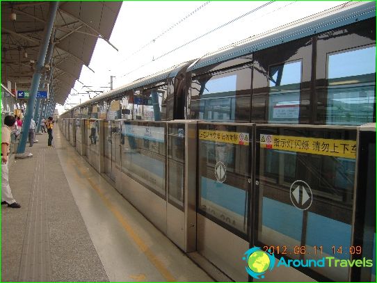 Metro w Nankinie: schemat, zdjęcie, opis