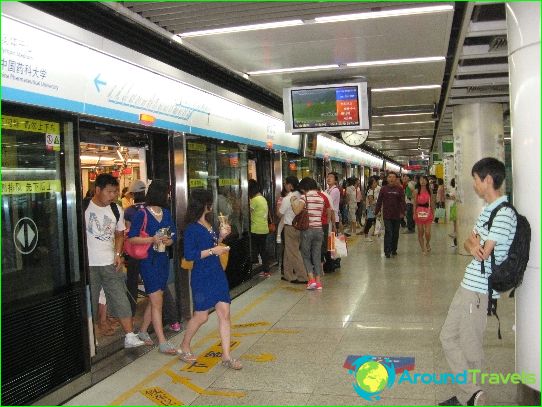 Metro w Nankinie: schemat, zdjęcie, opis