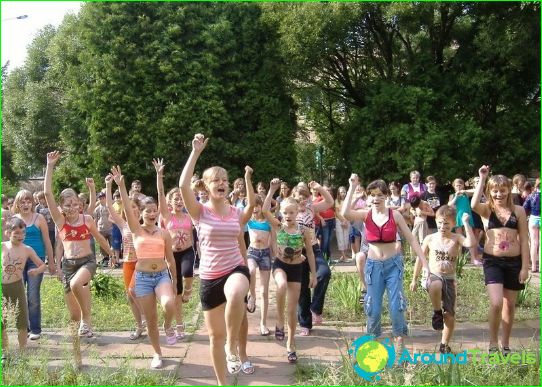 Camps pour enfants dans la région de Sverdlovsk