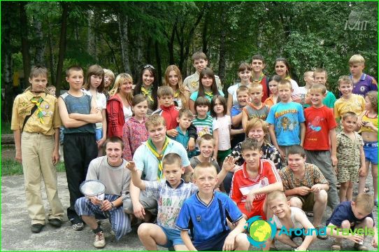 Campos de crianças em Voronezh
