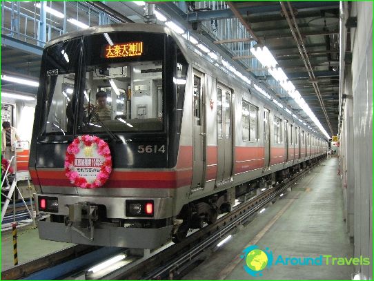 Metro Kyoto: schéma, fotografie, popis
