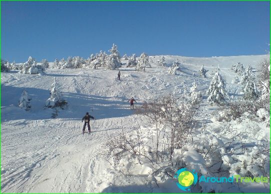 Alpine skiing in Crimea