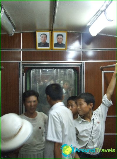 Métro de Pyongyang: schéma, photo, description