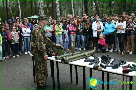 Gyerek táborok a Ryazan régióban