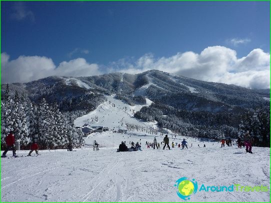 Alpine skiing in Japan