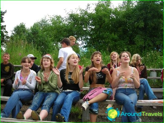 Children's camps in Udmurtia