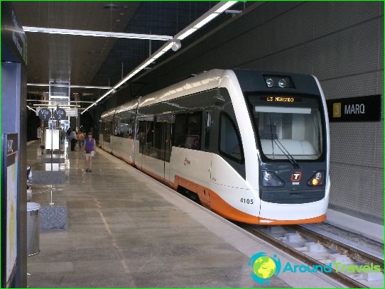 Metro Alicante: schéma, fotografia, popis
