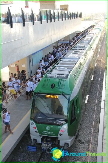 Metro Fortaleza: schemat, zdjęcie, opis