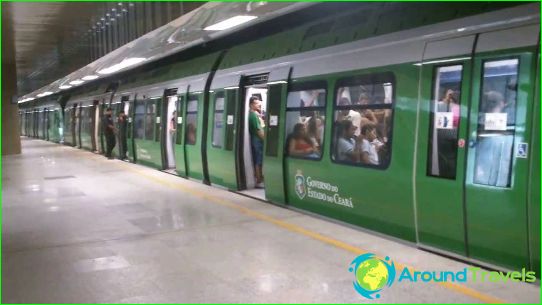 Fortaleza metro: diagram, photo, description