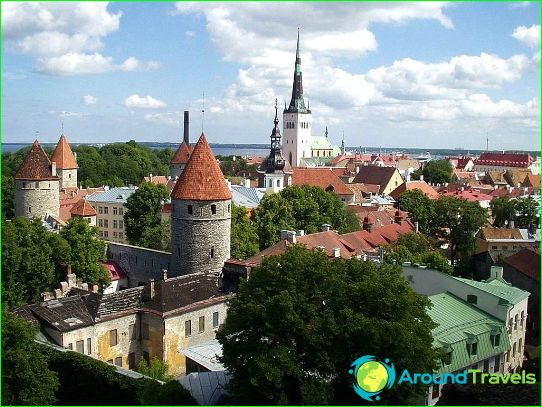 Tallinn est la capitale de l'Estonie