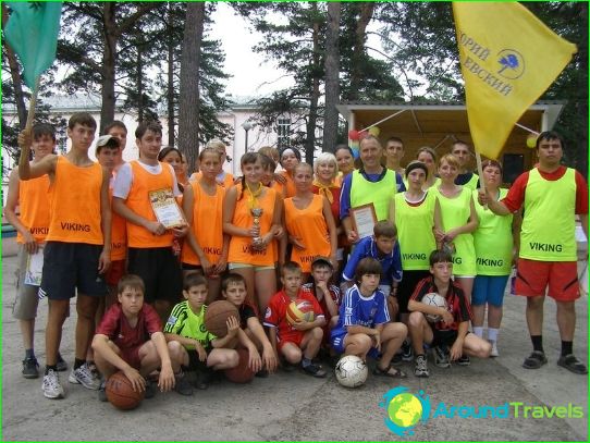 Children's camps in Novokuznetsk