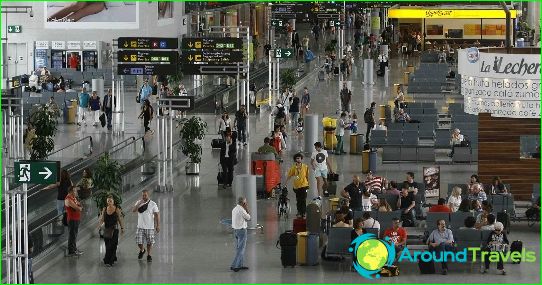 Airport in Malaga