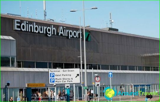 Airport in Edinburgh