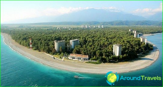 Os melhores resorts da Abkhazia