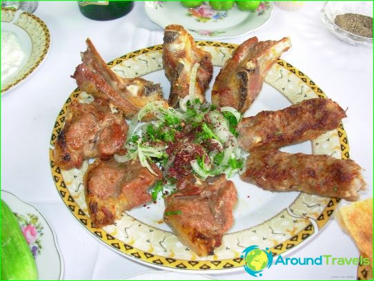 Traditionelle Küche Aserbaidschans
